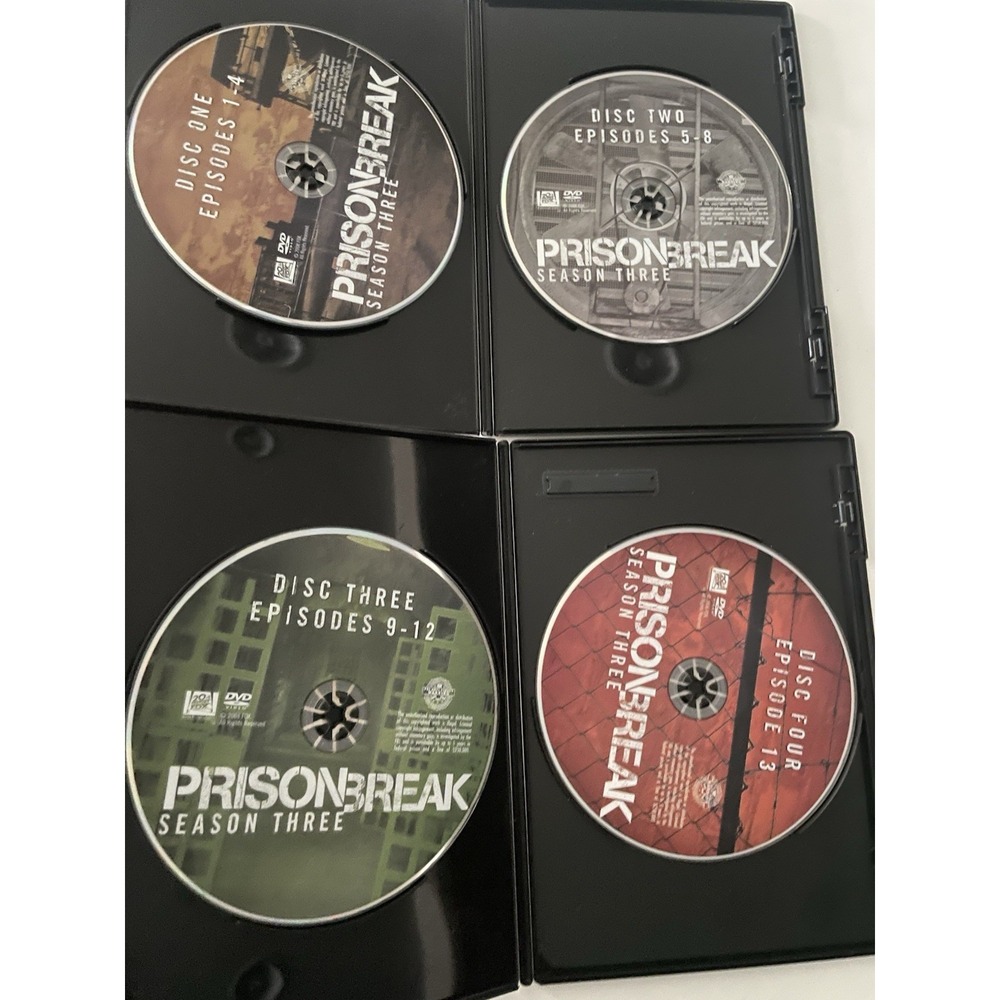 Prison Break Seasons 2 & 3 DVD Box Set Disc 2 Seasons - Picture 6 of 14